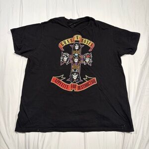 Guns And Roses Shirt XL